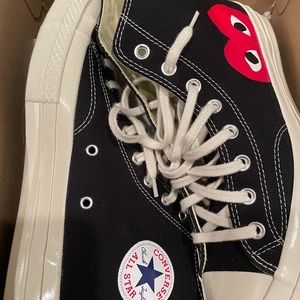 Comme de Garçon chuck taylors